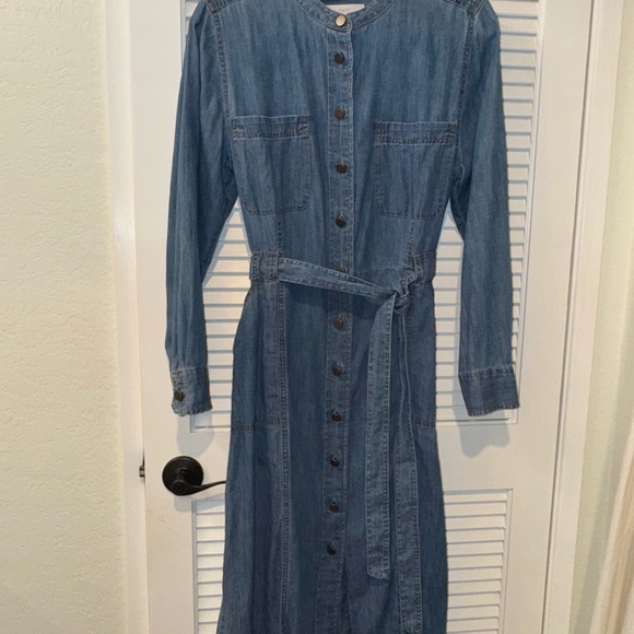 white christmas dresses Sassy Shortcake Denim Doll Dress